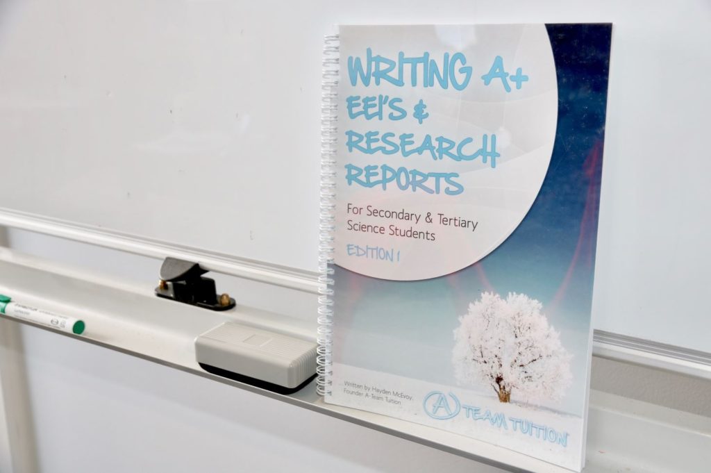 Writing better EEI reports to get an A in high school chemistry