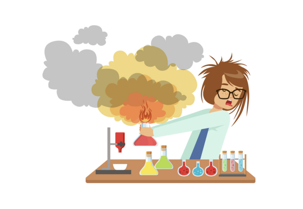 Getting an A in any of the sciences is about understanding a successful experiment and replicating it.  If it's unsuccessful, that's OK too