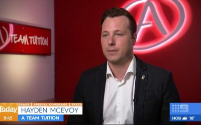 Hayden McEvoy Answering Home Schooling Questions on The Today Show