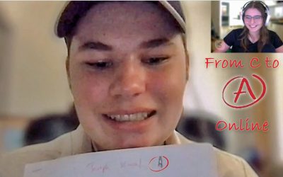 From C Student to A Student… Studying Online